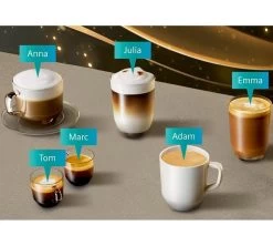 SIEMENS EQ.9+ S700 Home Connect Dark Inox TI9573X5RW Garantie 3 Ans -Bodum Soldes 10 profils utilisateur siemens eq9