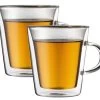 Verres Double Paroi BODUM - Canteen 2x20cl (avec Anse) -Bodum Soldes 2 bodum assam anse 20cl