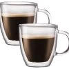 Verres Double Paroi BODUM - Bistro 2x15cl -Bodum Soldes 2 bodum bistro anse 15cl