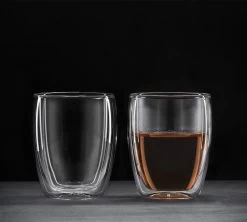 2 Verres Double Paroi 35 Cl Duplex - LES ARTISTES A PARIS -Bodum Soldes 35cl doublepar