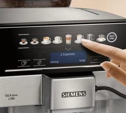 SIEMENS EQ.6+ S700 TE657313RW Inox Garantie 3 Ans -Bodum Soldes 3 machine a cafe siemens eq6 s700