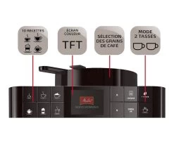 Melitta Caffeo Varianza CSP Inox F580-100 Garantie 3 Ans 15 Melitta Caffeo Varianza CSP Inox F580-100 Garantie 3 Ans -Bodum Soldes 3 melitta caffeo varianza f580 100