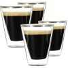 4 Verres Double Paroi Caffeino 8.5 Cl - BORMIOLI ROCCO -Bodum Soldes 4 verres dp 8 5cl