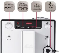 Melitta Caffeo Solo Perfect Milk Argent E 957-103 16 Melitta Caffeo Solo Perfect Milk Argent E 957-103 -Bodum Soldes 4 melitta caffeo solo e957 103