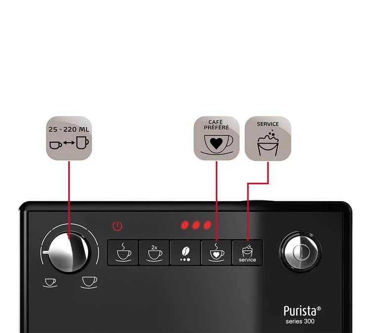 MELITTA Purista Argent F 230-101 Garantie 3 Ans 6 MELITTA Purista Argent F 230-101 Garantie 3 Ans – Image 4