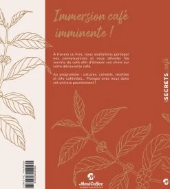 Livre "Les Secrets Du Café" - MAXICOFFEE -Bodum Soldes 4me de couverture les secrets du caf