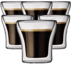 6 Verres Double Paroi Assam 10cl - Bodum