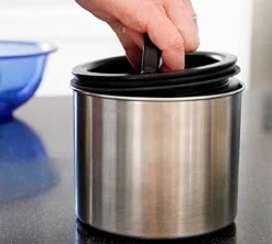 Boîte Conservatrice Inox Argent Avec Vide D'air 250g - Airscape -Bodum Soldes airscape5 1