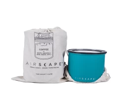 Boite De Conservation Inox AIRSCAPE Turquoise Mat 250 Gr -Bodum Soldes airscape as06m04 04 web 1