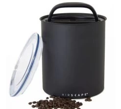 Boîte Conservatrice Inox Mat Black Avec Vide D'air 1 Kg - Airscape -Bodum Soldes airscape black2