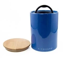 Boîte Conservatrice Céramique Bleu Avec Vide D'air 500g - Airscape -Bodum Soldes airscapebleu3