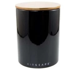 Boîte Conservatrice Céramique Noire Avec Vide D'air 500g - Airscape