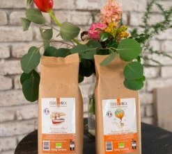 500g Café En Grain Bio Monsieur Albert - TERRAMOKA -Bodum Soldes albert illus