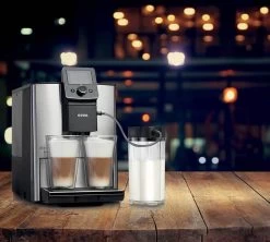 NIVONA CafeRomatica 825 Inox Avec Carafe à Lait 1L -Bodum Soldes ambiance machine auto nivona 825 inox