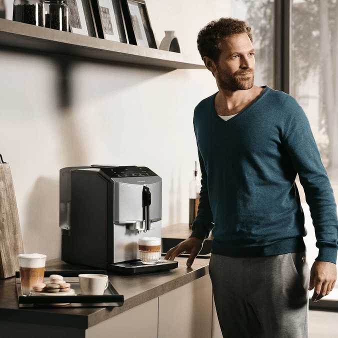 SIEMENS EQ300 - TF305E04 Inox Et Titane Métallisé - Garantie 3 Ans 6 SIEMENS EQ300 - TF305E04 Inox Et Titane Métallisé - Garantie 3 Ans – Image 4