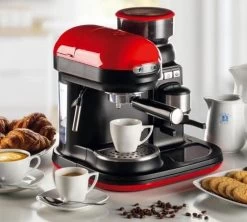 Machine Expresso Avec Broyeur ARIETE Moderna 1318 Rouge 11 Machine Expresso Avec Broyeur ARIETE Moderna 1318 Rouge -Bodum Soldes ariete moderna rouge 5