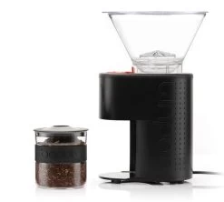 Moulin à Café BODUM Bistro 10903-01EURO-3 Noir Avec Timer -Bodum Soldes bodum bistro 10903 01euro 3 3
