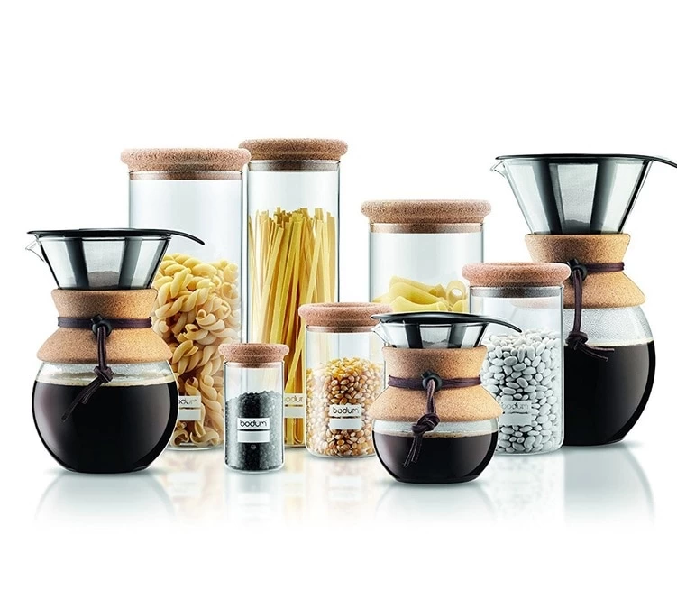 Boîte De Conservation - Yohki Avec Couvercle En Liège 1L - BODUM 4 Boîte De Conservation - Yohki Avec Couvercle En Liège 1L - BODUM – Image 2