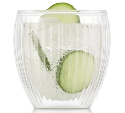 Verres Double Paroi BODUM - Pavina 2x20 Cl -Bodum Soldes bodum pavina striee 2