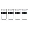 4 Bocaux Noirs - Conservation PC PRESSO - 25 Cl -BODUM 2 4 Bocaux Noirs - Conservation PC PRESSO - 25 Cl -BODUM -Bodum Soldes bodum pc4