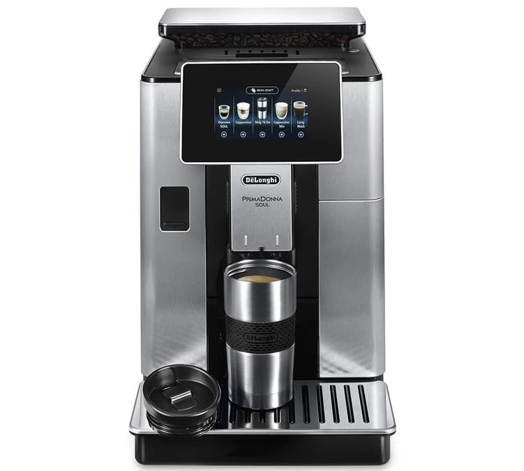 DELONGHI Primadonna Soul ECAM 610.74.MB Mug To Go Pack Zen Garantie 5 Ans 3 DELONGHI Primadonna Soul ECAM 610.74.MB Mug To Go Pack Zen Garantie 5 Ans