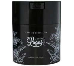 Boite Conservatrice Noire Avec Vide D'air 250g - Cafés Lugat