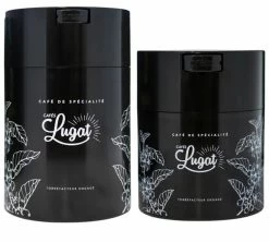 Boite De Conservation Noire Avec Vide D'air 500gr - Cafés Lugat 5 Boite De Conservation Noire Avec Vide D'air 500gr - Cafés Lugat -Bodum Soldes boites conservation lugat x2 1