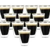 12 Verres Double Paroi Caffeino 8.5 Cl BORMIOLI ROCCO -Bodum Soldes bormiolirocco x12
