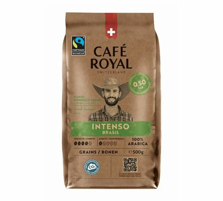 500g Café En Grains - Brésil Intense - CAFE ROYAL 3 500g Café En Grains - Brésil Intense - CAFE ROYAL