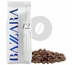 1kg Café En Grain Dodicigrancru 100% Arabica - Bazzara -Bodum Soldes cafeengrainbazzaradodicigrancrukg
