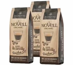 3x250g Café En Grain Bio Ristretto - Novell