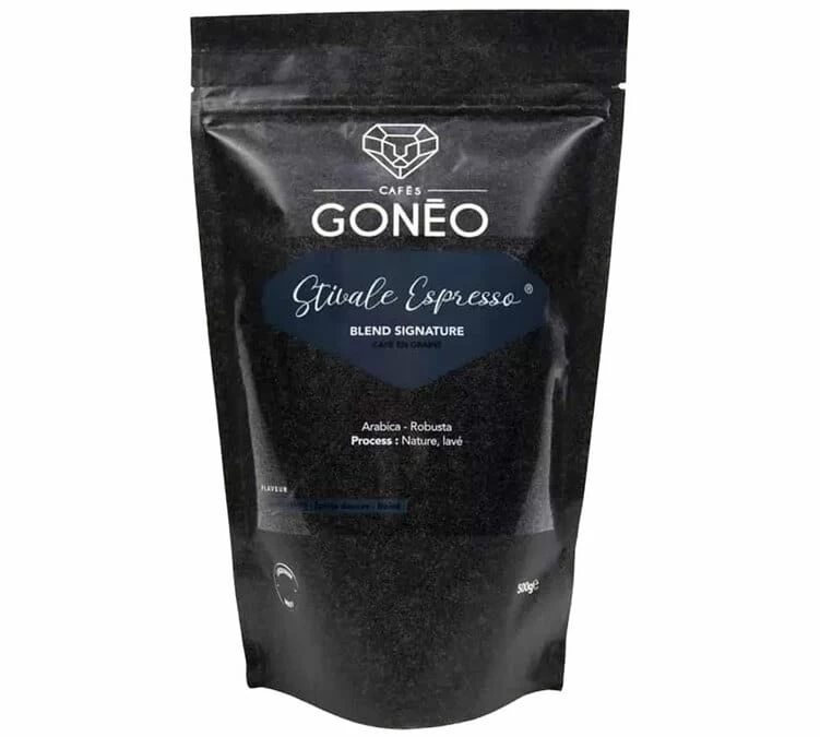 500 G Café En Grain Stivale Espresso® - Cafés Gonéo 3 500 G Café En Grain Stivale Espresso® - Cafés Gonéo