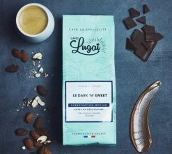 1 Kg Café En Grain Le Dark'n Sweet - Cafés Lugat -Bodum Soldes cafeengraincafeslugatdarknsweet4x250g 1