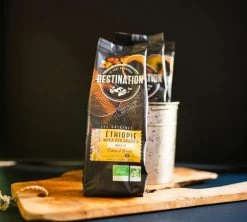 1kg Café En Grain 100% Arabica Moka Bio Ethiopie - DESTINATION 6 1kg Café En Grain 100% Arabica Moka Bio Ethiopie - DESTINATION -Bodum Soldes cafeengraindestinationmokabioethiopie