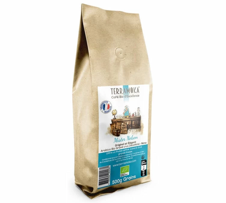 500g Café En Grain Mister Nelson - TERRAMOKA 3 500g Café En Grain Mister Nelson - TERRAMOKA
