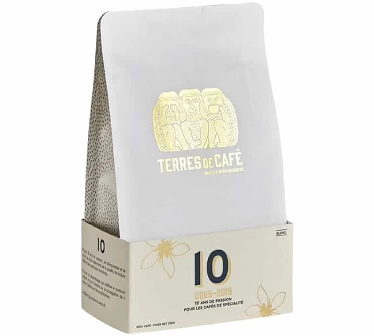 Café En Grain Terres De Café Blend 10 - 250g 3 Café En Grain Terres De Café Blend 10 - 250g