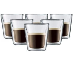 Verres Double Paroi BODUM - Canteen 6x10cl