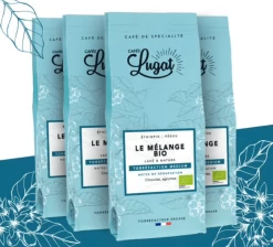 1kg Café En Grain Bio Le Mélange Bio - Cafés Lugat -Bodum Soldes capture 19
