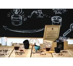 4X250g Café En Grain Coffret Découverte - MAXICOFFEE -Bodum Soldes coffret decouverte cafe en grains 1