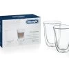 2 Verres Latte 22 Cl - DELONGHI -Bodum Soldes delonghi 22cl