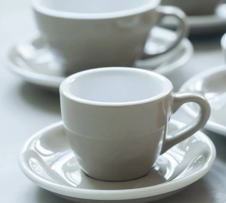 6 Tasses Cappuccino Et Sous-tasses Egg 20 Cl River Blue - Loveramics 9 6 Tasses Cappuccino Et Sous-tasses Egg 20 Cl River Blue - Loveramics – Image 7