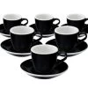 6 Tasses Espresso Et Sous-tasses Egg Black Loveramics - 8 Cl 1 6 Tasses Espresso Et Sous-tasses Egg Black Loveramics - 8 Cl -Bodum Soldes egg black8cl par6