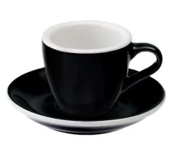 6 Tasses Espresso Et Sous-tasses Egg Black Loveramics - 8 Cl 8 6 Tasses Espresso Et Sous-tasses Egg Black Loveramics - 8 Cl -Bodum Soldes egg black 8cl