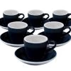 Tasses - LOVERAMICS - Espresso Et Sous-tasses Egg Denim 8cl X6 1 Tasses - LOVERAMICS - Espresso Et Sous-tasses Egg Denim 8cl X6 -Bodum Soldes eggdenim8cl 1