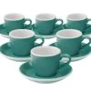 6 Tasses Espresso Egg Et Sous-Tasses Teal Loveramics - 8 Cl 1 6 Tasses Espresso Egg Et Sous-Tasses Teal Loveramics - 8 Cl -Bodum Soldes eggespressoteal loveramics