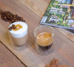 2 Verres Double Paroi Mila 10 Cl - Pylano -Bodum Soldes espresso3 amb