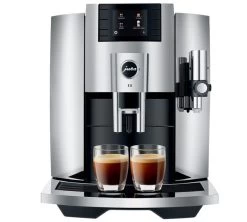 JURA E8 Chrome EB Smart Connect Offert Garantie 3 Ans -Bodum Soldes expresso broyeur jura e8 chrome face