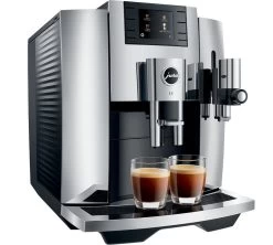 JURA E8 Chrome EB Smart Connect Offert Garantie 3 Ans -Bodum Soldes expresso broyeur jura e8 chrome lateral