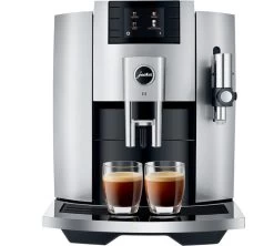 JURA E8 Moonlight Silver EB Smart Connect Offert Garantie 3 Ans -Bodum Soldes expresso broyeur jura e8 moonlight silver face
