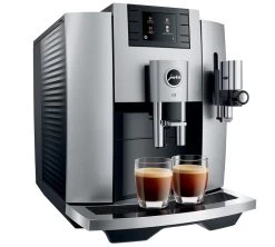 JURA E8 Moonlight Silver EB Smart Connect Offert Garantie 3 Ans -Bodum Soldes expresso broyeur jura e8 moonlight silver lateral